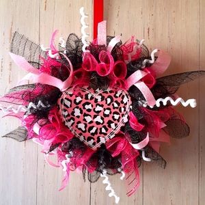 Valentine's Day *Mini* Mesh Wreath